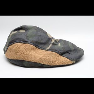 Goorin Bros Camo Pot Leaf Scally Cap